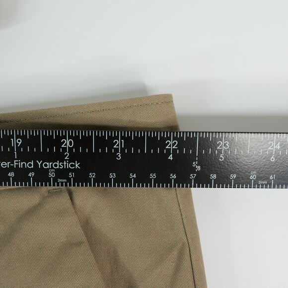 Magellan Outdoors Chino Pants Mens 42X30 Flat Front Heritage Brown New - Picture 7 of 10